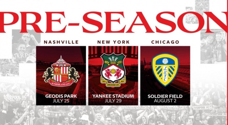 ag体育官网注册-利物浦官方:今夏美国行期间,将交手桑德兰、雷克瑟姆及利兹联